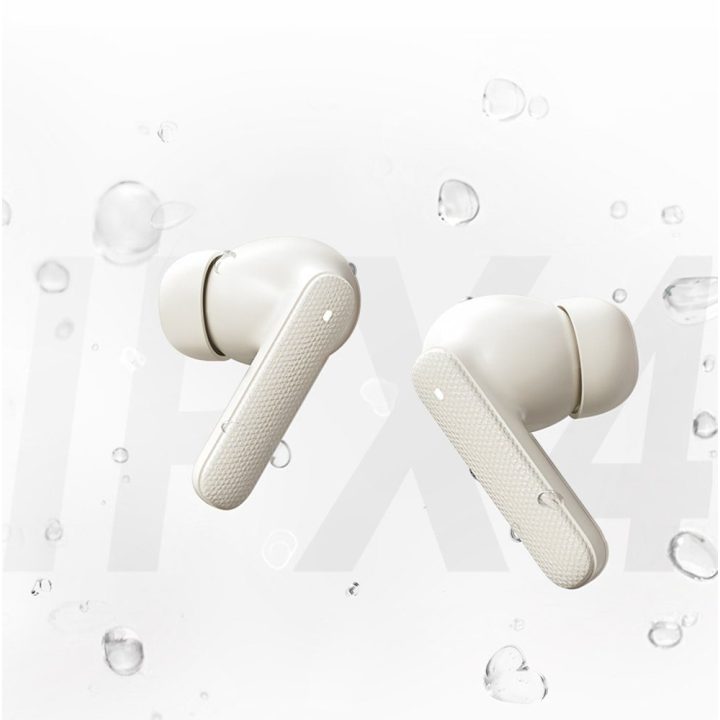 Ausinės į ausis su Bluetooth 5.4 ir ENC QCY Buds baltos