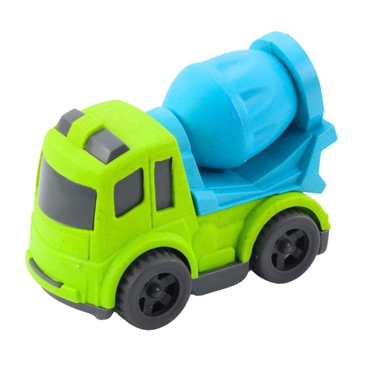 Statybinių transporto priemonių rinkinys vaikams iš bioplastiko (2 vnt.)