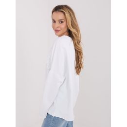 Palaidinė moteriška oversize balta