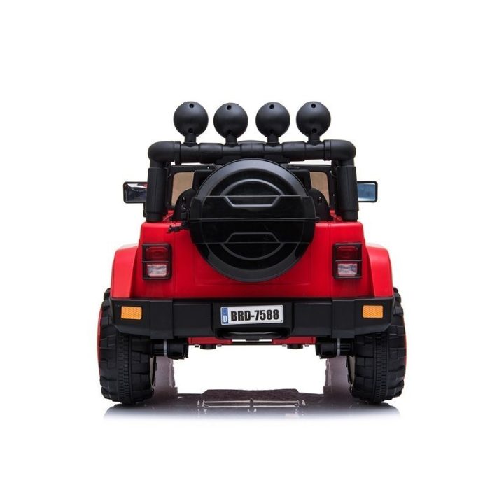 Elektrinis vaikiškas automobilis BRD-7588 raudonas