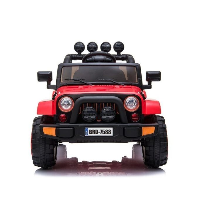 Elektrinis vaikiškas automobilis BRD-7588 raudonas