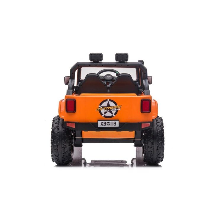 Elektrinis vaikiškas automobilis XB-1118 oranžinis
