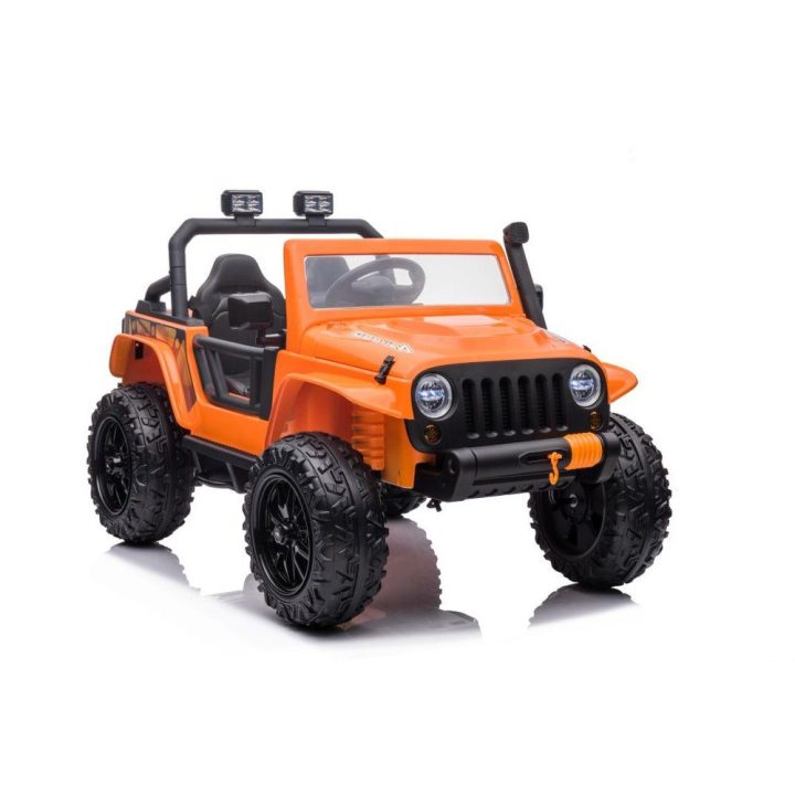 Elektrinis vaikiškas automobilis XB-1118 oranžinis
