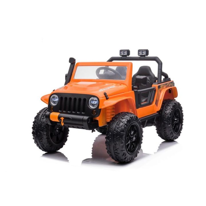 Elektrinis vaikiškas automobilis XB-1118 oranžinis