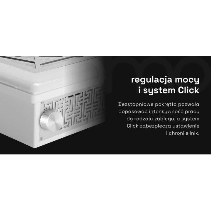Įmontuojamas dulkių surinkėjas nagams Momo J-404