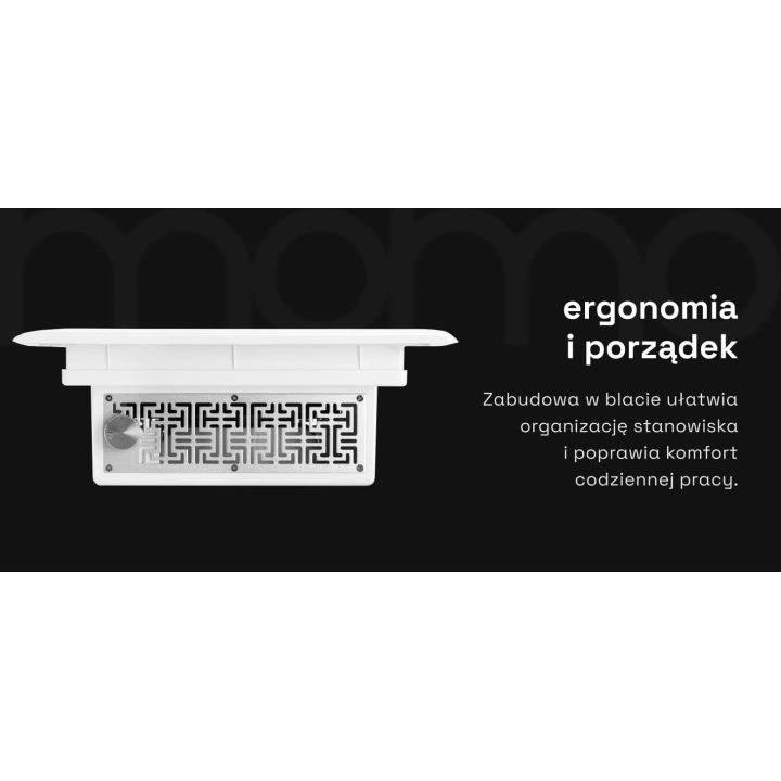 Įmontuojamas dulkių surinkėjas nagams Momo J-404