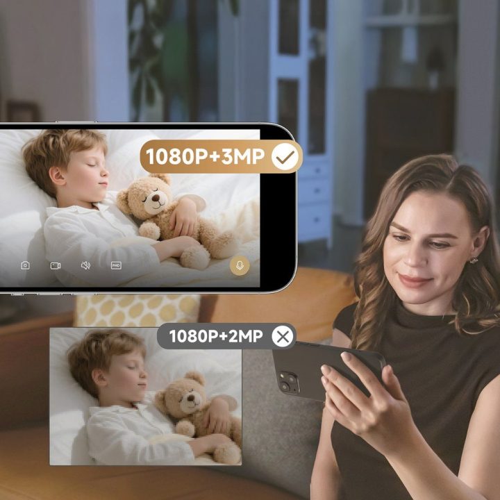 Vidaus stebėjimo kamera Navo Care SE 1 balta Dreame
