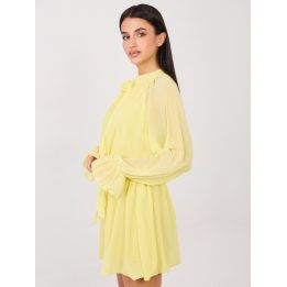 Suknelė elegantiška šviesiai geltona