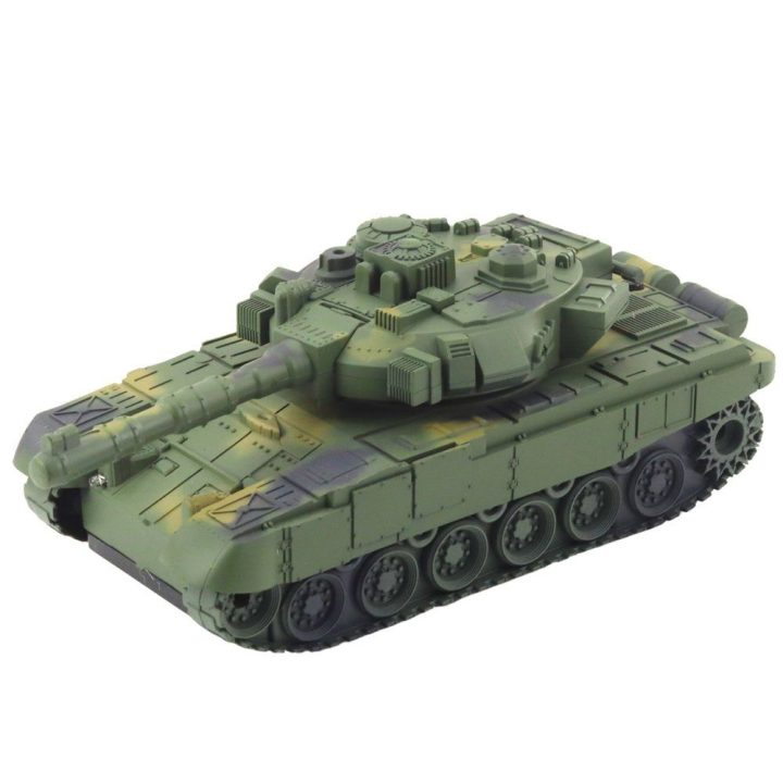 RC tankas su garsais ir šviesomis T90 1:18