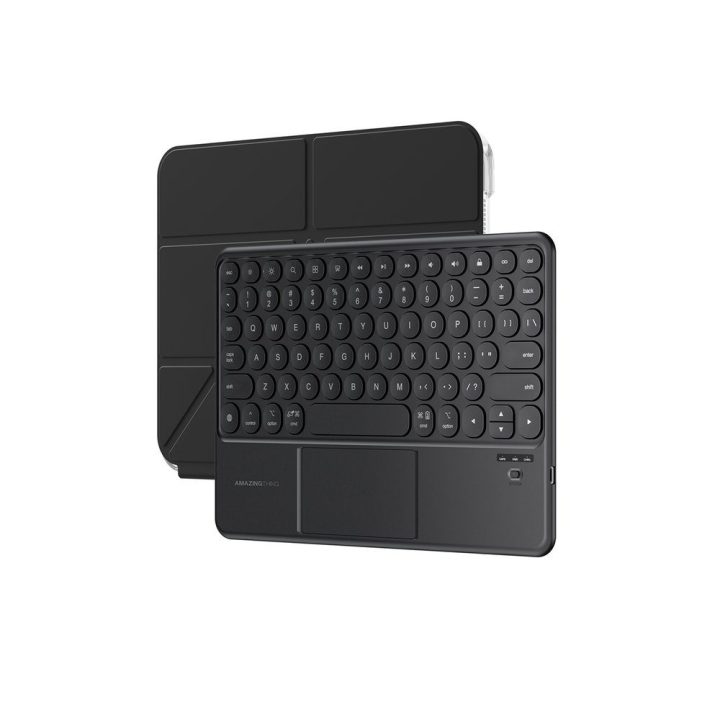 Dėklas su klaviatūra iPad Air M3 11 colių juodas AmazingThing