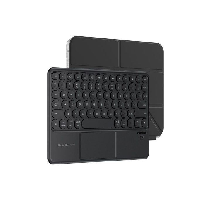 Dėklas su klaviatūra iPad Air M3 11 colių juodas AmazingThing