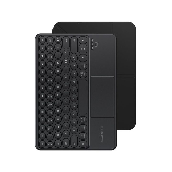 Dėklas su klaviatūra iPad Air M3 11 colių juodas AmazingThing