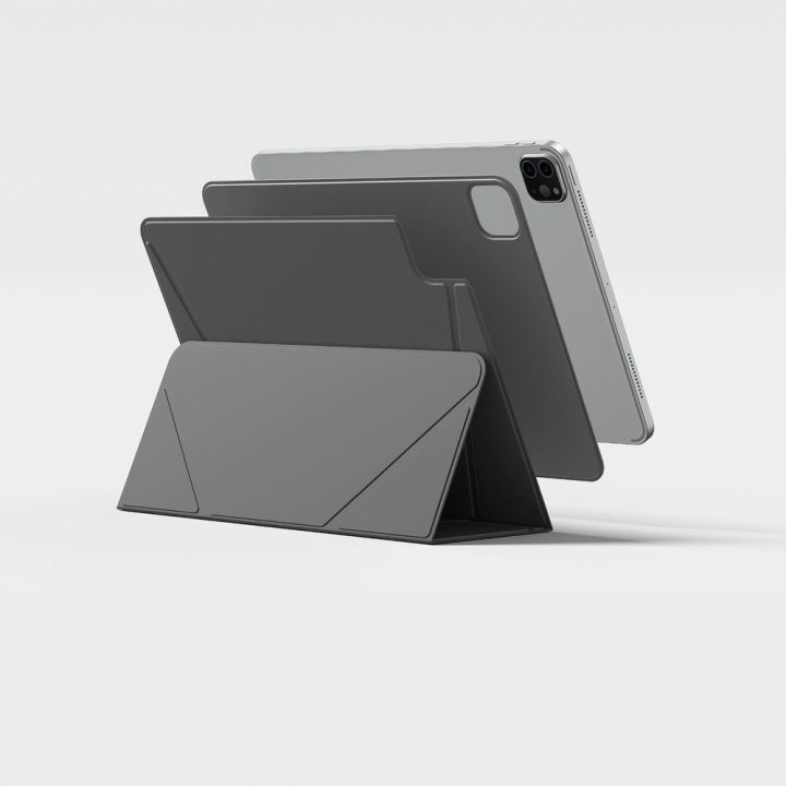 Dėklas iPad Air M3 13 su stovu juodas AmazingThing