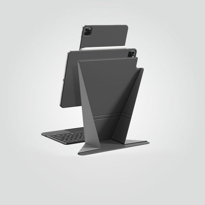 Dėklas iPad Air M3 13 su stovu juodas AmazingThing