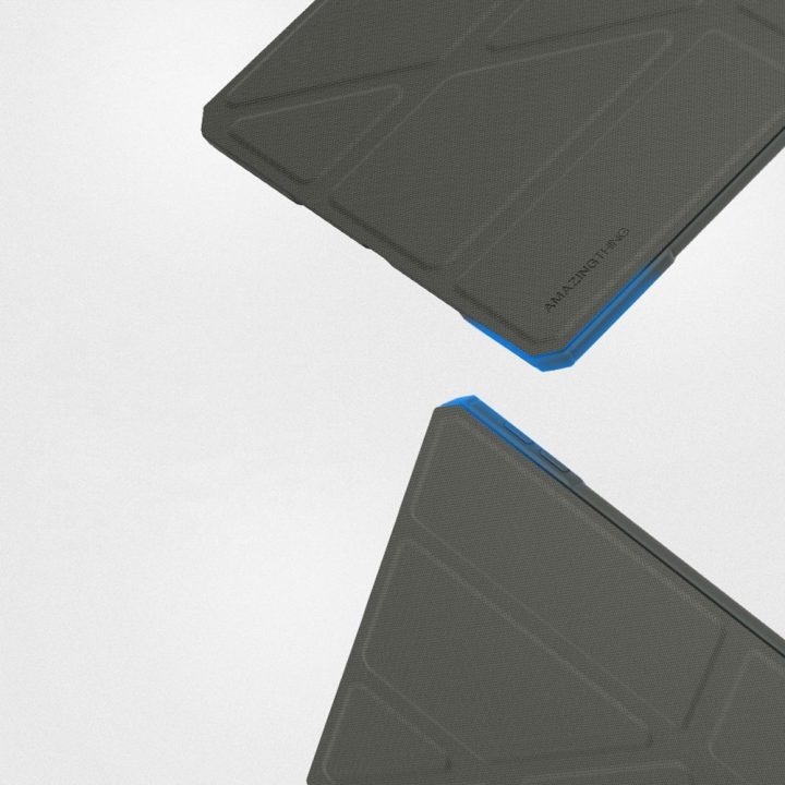 Dėklas iPad Air M3 11 colių pilkas AmazingThing Titan Pro Folio