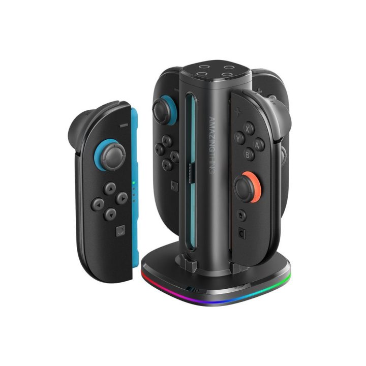 Įkrovimo stotelė Nintendo Switch valdikliams (2 vnt.) AmazingThing