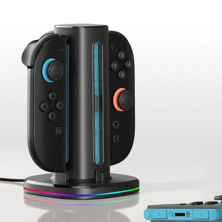 Įkrovimo stotelė Nintendo Switch valdikliams (2 vnt.) AmazingThing