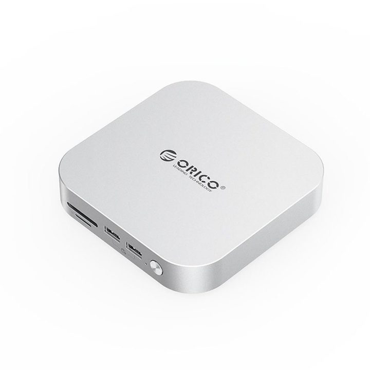 Doko stotelė su M.2 SSD lizdu Orico MiniLink 9-in-1 sidabrinė