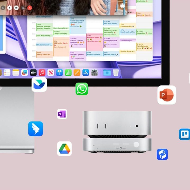 Doko stotelė su M.2 SSD lizdu Orico MiniLink 9-in-1 sidabrinė