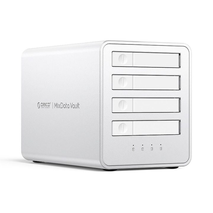 Išorinis 4 vietų 2.5 HDD/SSD diskų array įrenginys Orico