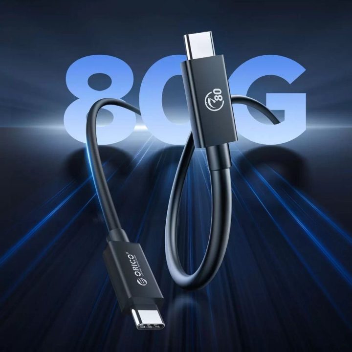 USB-C laidas 240 W 80 Gbps 1.5 m Thunderbolt 5 Orico