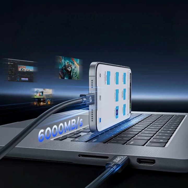 USB-C laidas 240 W 80 Gbps 1.5 m Thunderbolt 5 Orico