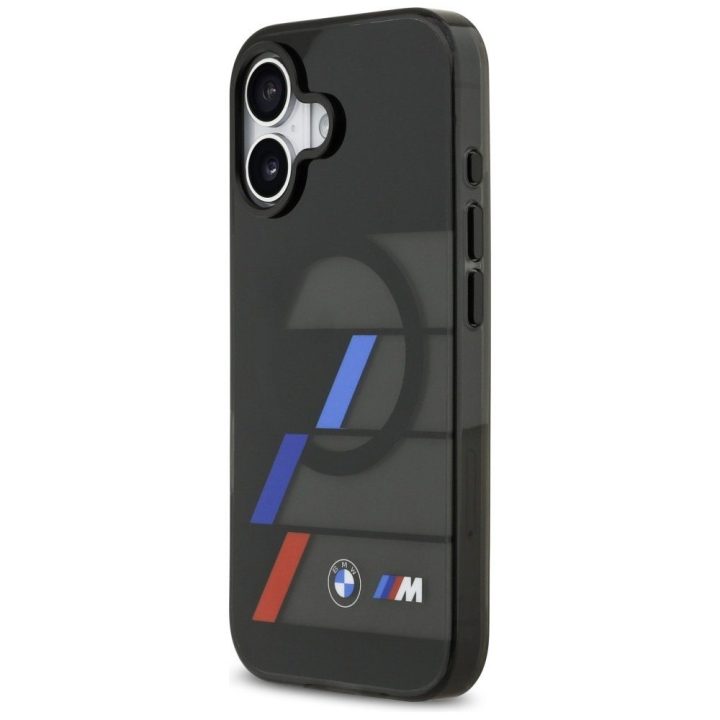 Dėklas telefonui iPhone 17 su MagSafe ir metaliniais mygtukais BMW M