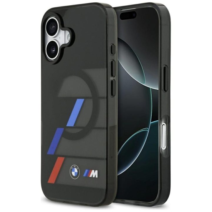 Dėklas telefonui iPhone 17 su MagSafe ir metaliniais mygtukais BMW M