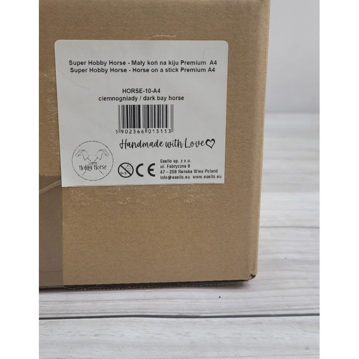 Hobby Horse arkliukas Super Premium tamsiai rudas A4
