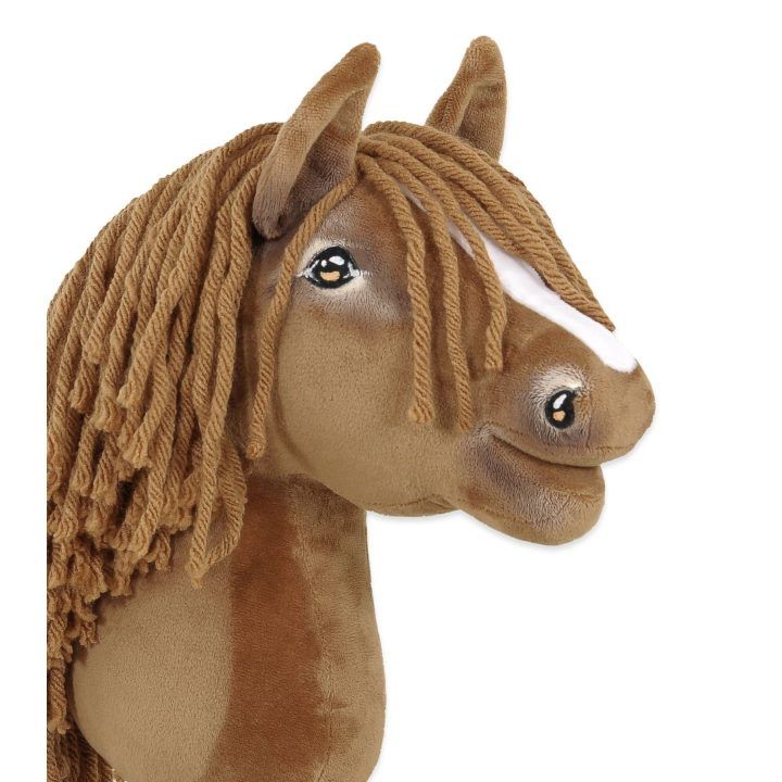 Hobby Horse lazdelinis arkliukas Premium šviesiai kaštoninis A4