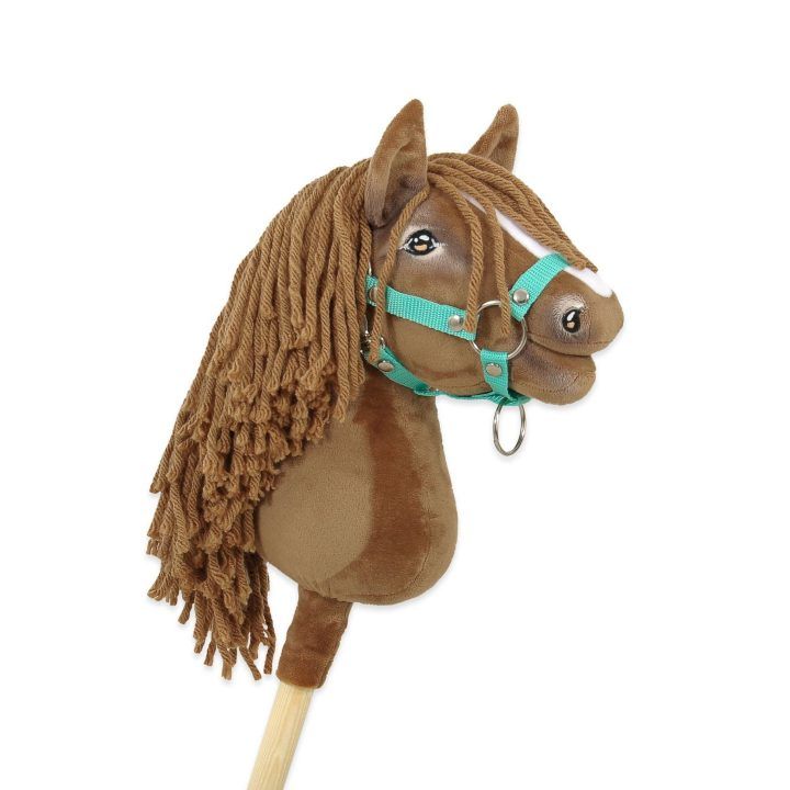 Hobby Horse lazdelinis arkliukas Premium šviesiai kaštoninis A4