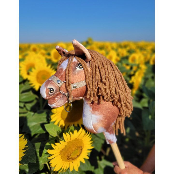 Hobby Horse arkliukas tobiano bay su ruda karčia Super Hobby Horse Premium