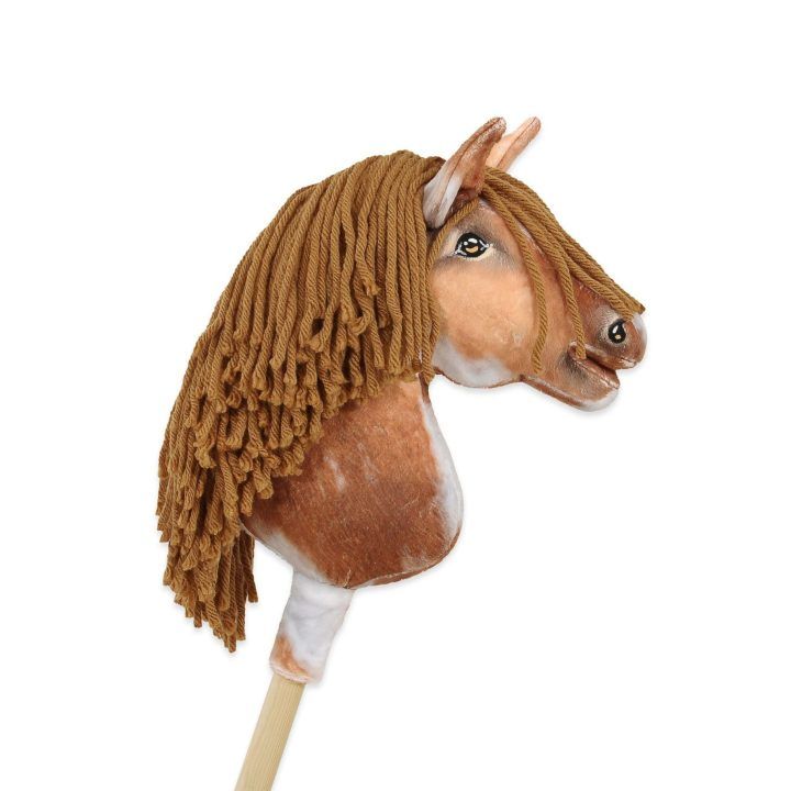 Hobby Horse arkliukas tobiano bay su ruda karčia Super Hobby Horse Premium