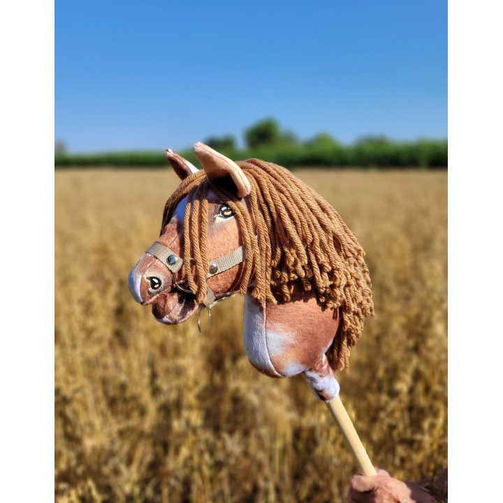 Hobby Horse arkliukas tobiano bay su ruda karčia Super Hobby Horse Premium