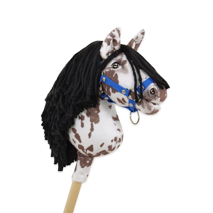 Hobby Horse arkliukas rudas leopardas su juoda karčiene A4