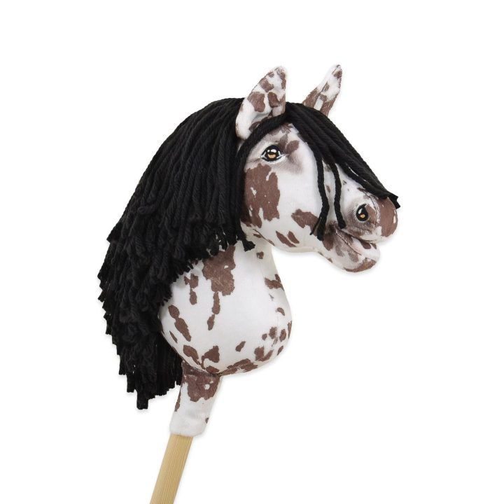 Hobby Horse arkliukas rudas leopardas su juoda karčiene A4