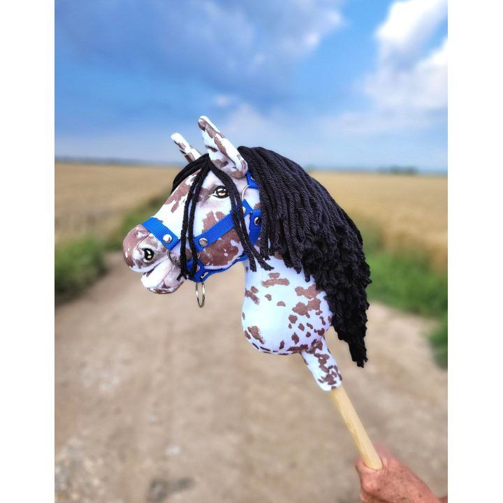 Hobby Horse arkliukas rudas leopardas su juoda karčiene A4