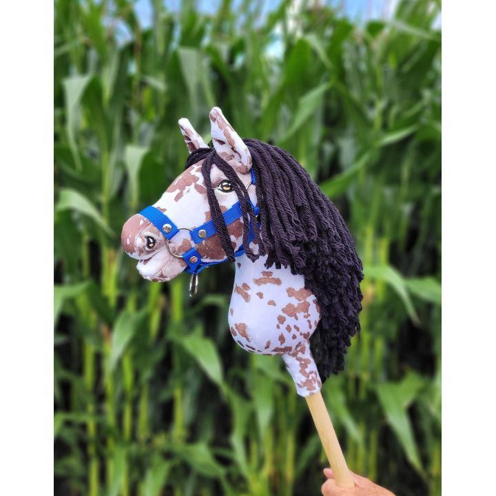 Hobby Horse arkliukas rudas leopardas su juoda karčiene A4