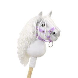 Hobby Horse lazdelinis arkliukas Super Premium baltas A5