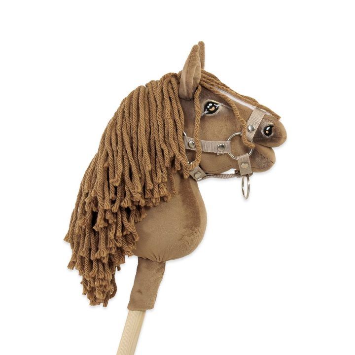 Hobby Horse lazdelinis arkliukas Premium šviesiai kaštoninis A5