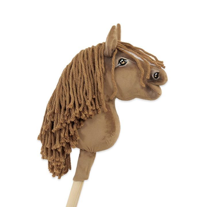 Hobby Horse lazdelinis arkliukas Premium šviesiai kaštoninis A5