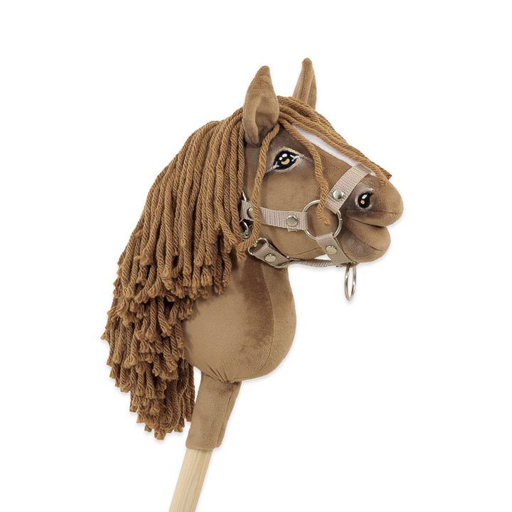 Hobby Horse lazdelinis arkliukas Premium šviesiai kaštoninis A5