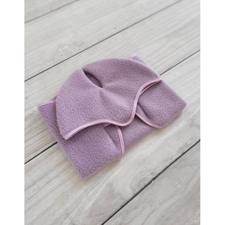 Hobby Horse komplektas A4 ir A5 flisinis apklotas su ausinukais lila
