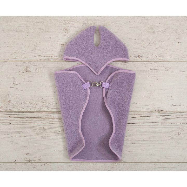 Hobby Horse komplektas A4 ir A5 flisinis apklotas su ausinukais lila