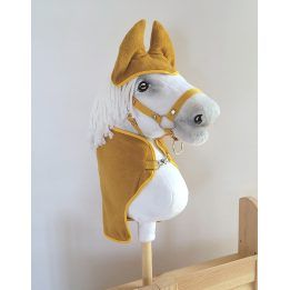 Flisinis komplektas Hobby Horse A4–A5 medaus geltonas
