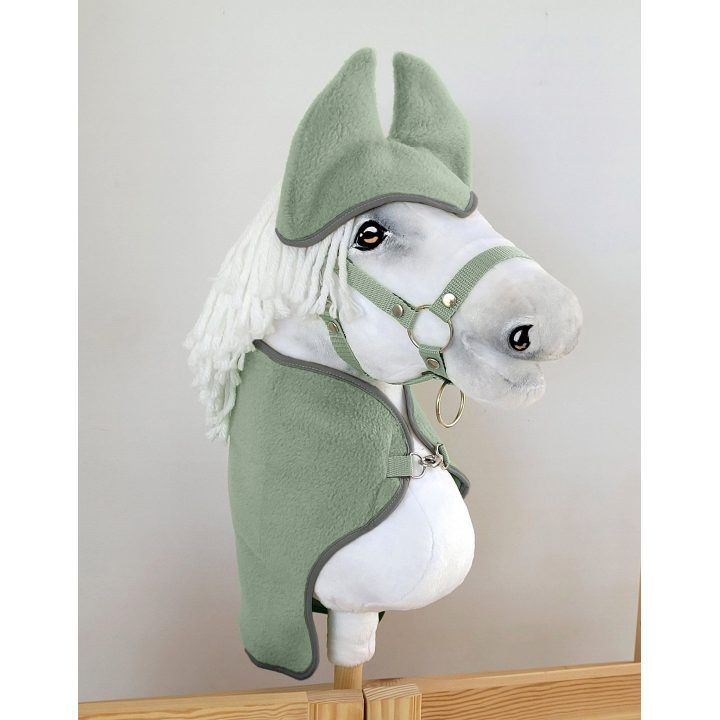 Hobby Horse fliisinis komplektas A4–A5 šalavijo spalvos
