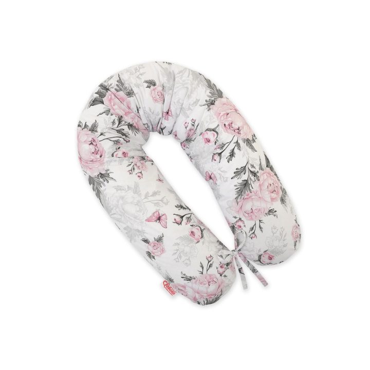 Užvalkalas nėščiosios pagalvei LONGER Romantic peonies