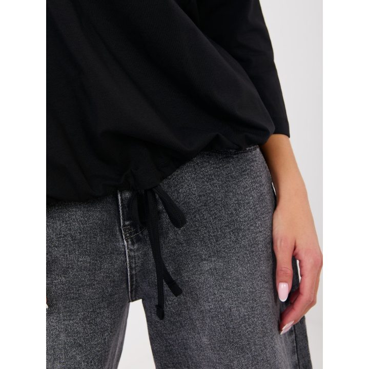 Moteriška oversize palaidinė juoda