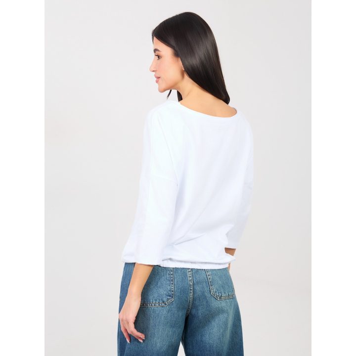 Moteriška oversize palaidinė balta