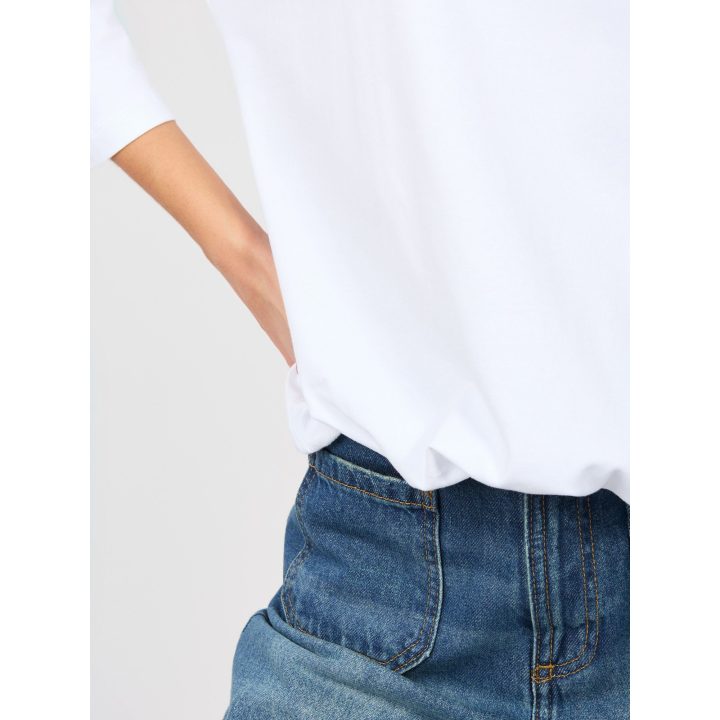 Moteriška oversize palaidinė balta